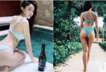 台灣妹子94辣!「渾圓蜜桃臀」大方露出!不只玩水連去音樂祭也不忘「比基尼助陣」啊!-博狗扑克 蜗牛扑克 德州扑克跟我学