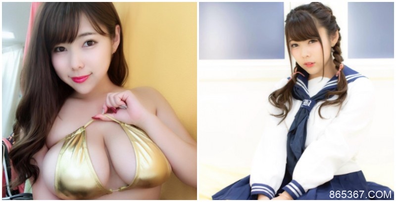 超科學巨乳高中生！100cm「G級魔乳」結城千佳豪邁身材連攝影師都震驚了！