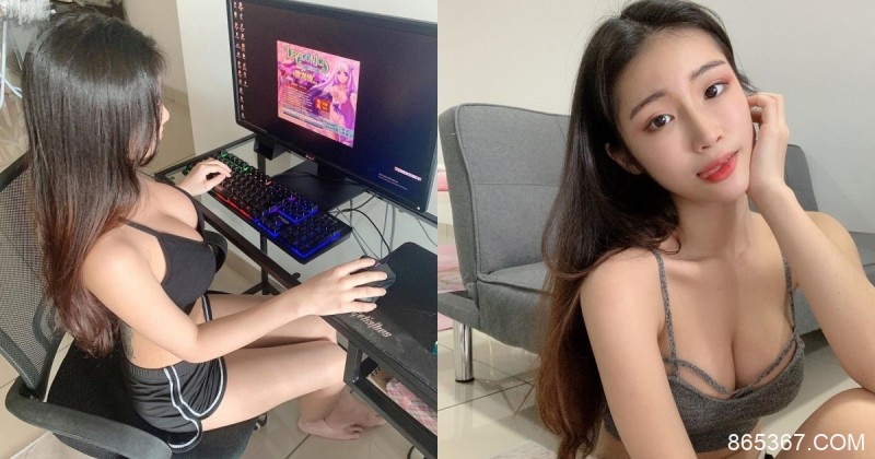 爆乳女友喊你打遊戲！「超猛胸器」戰力十足，要你好好和她打一場！