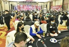 【EV扑克】国家杯横店站状态保持高昂!主赛乙组685人参赛195人晋级,选手杨晓骏311500记分牌成乙组筹码领先者-博狗扑克 蜗牛扑克 德州扑克跟我学