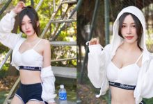 北科大捕獲陽光妹「妮娜張張」，運動內衣「爆乳細腰」震撼校園！-博狗扑克 蜗牛扑克 德州扑克跟我学