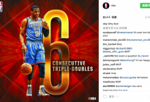 狂!威少連6場大三元! 喬神後第一人-博狗扑克 蜗牛扑克 德州扑克跟我学