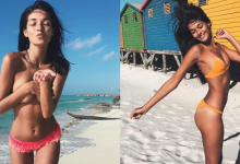 陽光沙灘沒有比基尼!「性感正妹」身體力行海島風情 捧嫩乳做日光浴-博狗扑克 蜗牛扑克 德州扑克跟我学