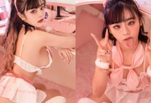 大眼少女「布丁」辣闖粉色空間,「溢奶翹臀」讓粉絲馬上暈船!-博狗扑克 蜗牛扑克 德州扑克跟我学