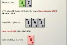 【EV扑克】牌局分析：遇到这种情况，有同花也最好弃牌！-博狗扑克 蜗牛扑克 德州扑克跟我学