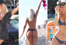 鄰居福利!「丹麥辣模」頂樓脫罩雙手一放 「正面風光」獻給對面的朋友-博狗扑克 蜗牛扑克 德州扑克跟我学