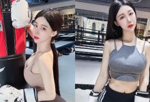 格鬥正妹「米優Miyo」打泰拳超”胸”狠,「雙球跳動」殺氣逼迫!-博狗扑克 蜗牛扑克 德州扑克跟我学