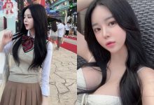 IG制服正妹「長髮卡進深溝」,「豐滿的乳球」好渾圓呀!-博狗扑克 蜗牛扑克 德州扑克跟我学