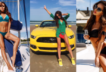 香車配美人！俄羅斯妹「逆天長腿」會勾人　不科學黃金比例看的心癢癢-博狗扑克 蜗牛扑克 德州扑克跟我学