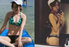 這樣刷牙會不會太誘人！台灣正妹「安苡愛」下節目也大秀好身材，蜜桃臀讓人好想壞壞！-博狗扑克 蜗牛扑克 德州扑克跟我学