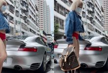 街頭驚見「雪白長腿正妹」超短真理褲！下車買飲料露「前凸後翹」美妙曲線！-博狗扑克 蜗牛扑克 德州扑克跟我学