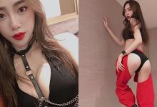 女王大人駕到！「Ariel 愛麗兒」爆乳綁帶鐵鍊霸氣四溢，下身挖洞露出「渾圓蜜桃」！-博狗扑克 蜗牛扑克 德州扑克跟我学