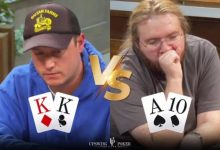 【EV扑克】牌局分析：A-10四连call，铁头抓诈痛失$420,400巨池-博狗扑克 蜗牛扑克 德州扑克跟我学