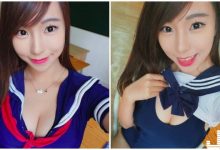 甜美學生妹「外露性感美乳」，極品美胸辣到讓人好心動！-博狗扑克 蜗牛扑克 德州扑克跟我学