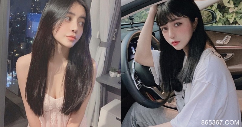 白皙大眼妹「Anna」激似Angelababy，深溝和細長美腿好令人沈醉！