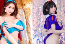 巨乳甜心「安希Anxi」搭上迪士尼公主熱潮　化身性感茉莉和白雪公主-博狗扑克 蜗牛扑克 德州扑克跟我学