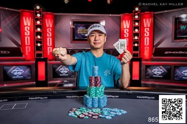 【EV扑克】恭喜中国玩家李远获得WSOP赛事#37冠军，豪揽52万刀奖金及第一条金手链！