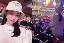 火力拳開!性感甜心「啾啾」小巨蛋觀戰,「超辣美腿」好像下身沒穿!-博狗扑克 蜗牛扑克 德州扑克跟我学