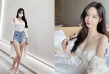 正妹老闆娘「示範淺色低胸裝」,「凹凸有致的曲線」讓人著迷!-博狗扑克 蜗牛扑克 德州扑克跟我学