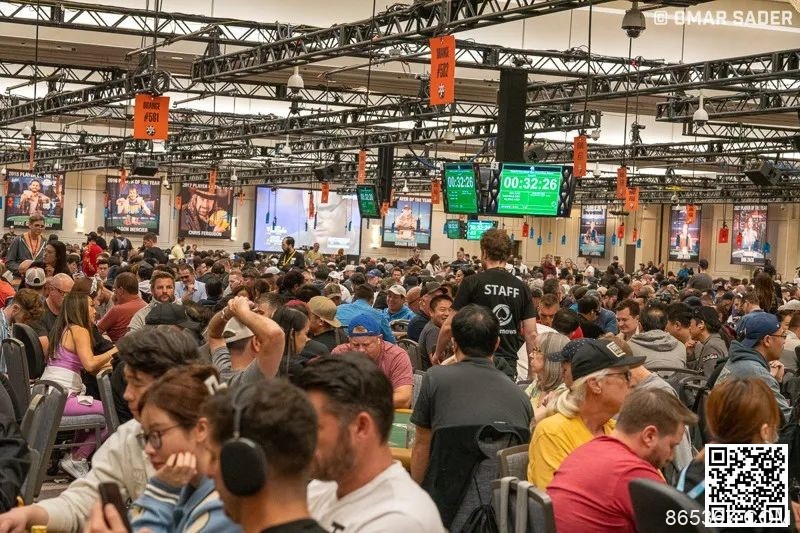 【EV扑克】2023WSOP主赛Day2abc结束 总报名人数有望突破10,000人