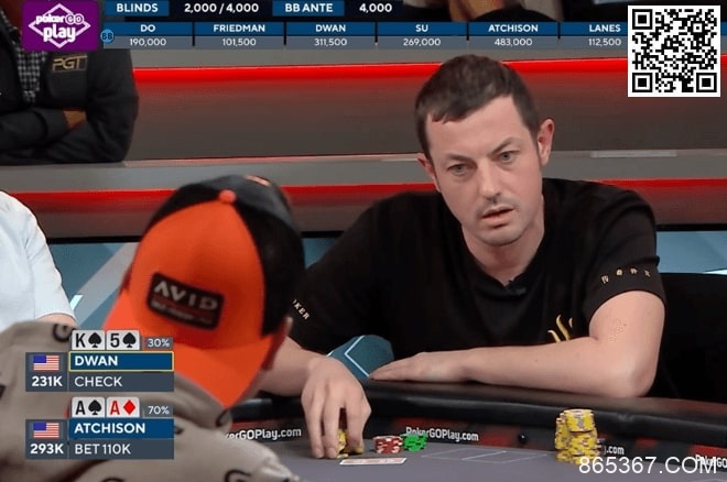 【EV扑克】简讯 | Tom Dwan“头铁”撞上口袋A，结束主赛事之旅