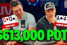 【EV扑克】顶Set慢打引诱坚果同花听牌全下,赢得631,000刀巨池-博狗扑克 蜗牛扑克 德州扑克跟我学