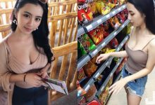 背心直接被撐壞!台北捕獲「巨乳護理師」逛街,胸部真的太大衣服都變形啦!-博狗扑克 蜗牛扑克 德州扑克跟我学