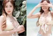 好甜美！「清純大奶妹」海邊嬉鬧奔跑！「飽滿美乳」雪白水嫩太可愛了吧！-博狗扑克 蜗牛扑克 德州扑克跟我学