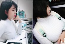 「巨乳OL妹子」上班負擔太重直接「把胸部放桌上」!害男同事都不能好好上班了啦!-博狗扑克 蜗牛扑克 德州扑克跟我学