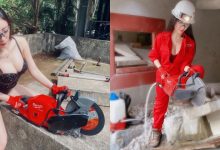 超兇工地電鋸妹「樂樂」,低胸爆乳提圓鋸架勢滿分,工作服下「渾圓雪乳」不私藏!-博狗扑克 蜗牛扑克 德州扑克跟我学