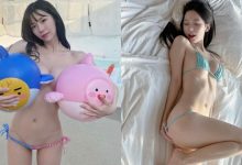 清純正妹骨子裡超色!玩水用「氣球遮點」,比基尼小褲褲還拉到見底!-博狗扑克 蜗牛扑克 德州扑克跟我学