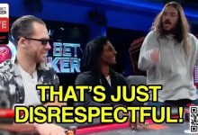 【EV扑克】7-2杂色英勇跟注,扑克秀新人击溃顶级职牌-博狗扑克 蜗牛扑克 德州扑克跟我学