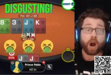 【EV扑克】牌局分析:3家暗三大乱撞!2秒之内天堂地狱极限翻转-博狗扑克 蜗牛扑克 德州扑克跟我学