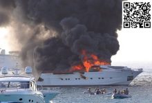 【EV扑克】职牌的豪华游艇被大火吞没,幸好全员生还-博狗扑克 蜗牛扑克 德州扑克跟我学