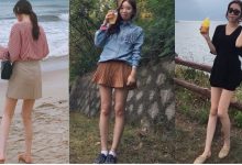 素人妹子短裙大秀「美嫩長腿」橫掃路面，路人忍不住回頭看，腿控注意啦！-博狗扑克 蜗牛扑克 德州扑克跟我学