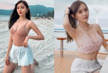 大馬人氣女神「宜霏Yifeis」裸色細肩帶露飽滿雙峰，海邊美景也敵不過這般波濤洶湧！-博狗扑克 蜗牛扑克 德州扑克跟我学