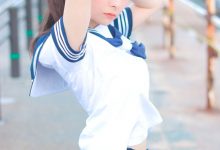 清新「水手服」正妹！無辜顏值配上水手服，鄰家到讓人想戀愛！-博狗扑克 蜗牛扑克 德州扑克跟我学