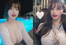 制服辣妹「한이」泳池露出超兇美乳，洶湧的乳量「發育太好了」！-博狗扑克 蜗牛扑克 德州扑克跟我学