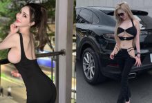 火辣女神「雲嫣」漫步天橋超耀眼，「側溢豪乳」跟正面一樣大！-博狗扑克 蜗牛扑克 德州扑克跟我学