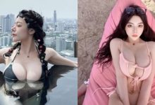 超猛泳裝秀！巨乳甜心「棠棠」一下水就出現兩個G級浮球！-博狗扑克 蜗牛扑克 德州扑克跟我学