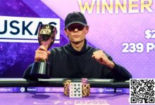 【EV扑克】简讯 | 三场两冠，Vladas Tamasauskas在扑克大师赛势不可挡-博狗扑克 蜗牛扑克 德州扑克跟我学