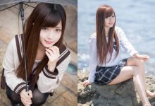 清純制服櫻花妹「寧々*nene」水手服+雙馬尾組合太OP　柔滑肌膚讓人超想舔-博狗扑克 蜗牛扑克 德州扑克跟我学