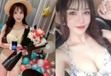 正妹林艾咪「低胸洋裝」開口好大,白嫩車頭燈太顯眼了!-博狗扑克 蜗牛扑克 德州扑克跟我学