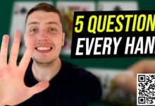 【EV扑克】策略教学:翻后不知道怎么玩?先问自己这5个问题-博狗扑克 蜗牛扑克 德州扑克跟我学