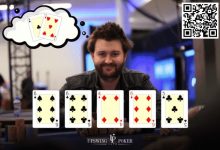 【EV扑克】牌局分析：河牌中葫芦，你舍得弃牌吗？-博狗扑克 蜗牛扑克 德州扑克跟我学