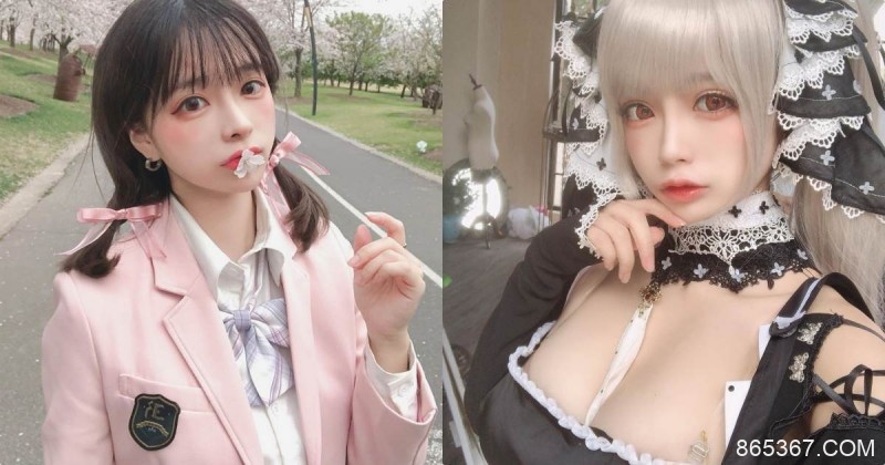 甜美制服正妹「展現超雄偉乳量」，胸前白嫩畫面太誘惑！