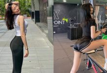 氣質正妹健身房頂「銷魂屁股蛋」，胸前再掛雙UU真養眼-博狗扑克 蜗牛扑克 德州扑克跟我学