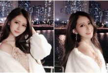 正妹子茜維多利亞港「回眸一笑」，漂亮容顏跟夜景一樣美啊！-博狗扑克 蜗牛扑克 德州扑克跟我学