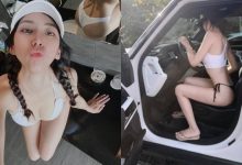 極簡穿搭！「比基尼辣妹」開車穿丁字褲，「細腰翹臀」看光光！-博狗扑克 蜗牛扑克 德州扑克跟我学