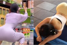 巨乳妹隨時隨地深蹲練出「渾圓翹臀」　網友：我要跟在她後面爬樓梯-博狗扑克 蜗牛扑克 德州扑克跟我学